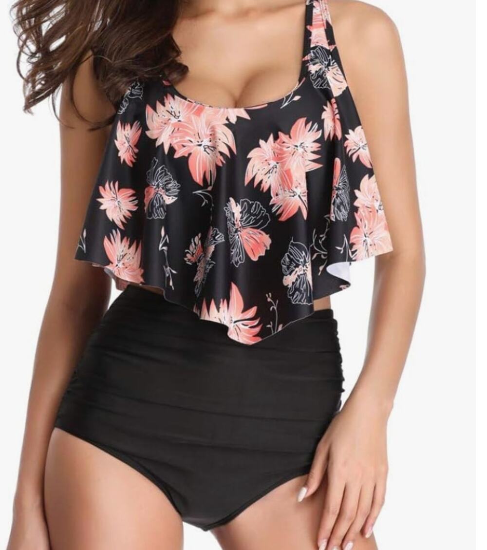 Women's 2-piece floral print bikini set